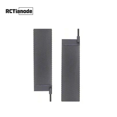 MMO Anode Cathode Titane Métal Extensible Maille En Titane Pour Anodisation