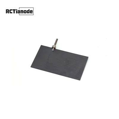 Électrode en titane pour le traitement des eaux usées